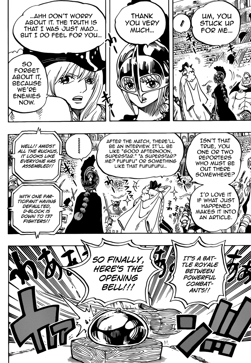 One Piece, Chapter 722 image 09
